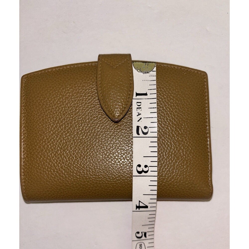 Vintage Coach Madison Leather Bi Fold Wallet Mustard Brown - Picture 16 of 16